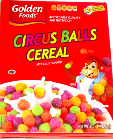 Circus balls test B